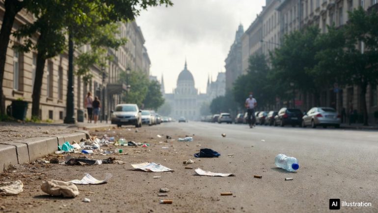 Budapest a legkoszosabb
