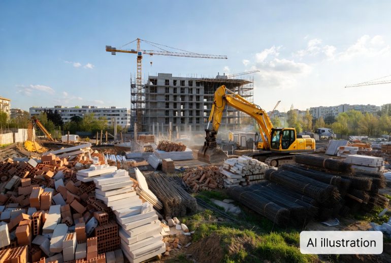 Érdekes adatok az építőipari termelésről
