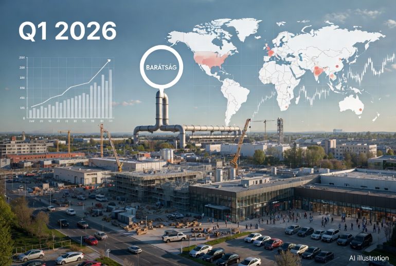 Pozitív GDP növekedés az első negyedévben