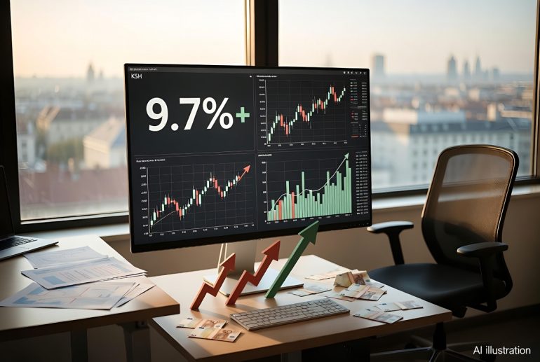 Februári keresetek 9,7 százalékos bérnövekedés