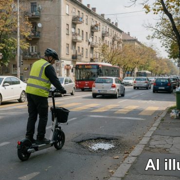 Elektromos rollerek balesetei jelentősen nőttek