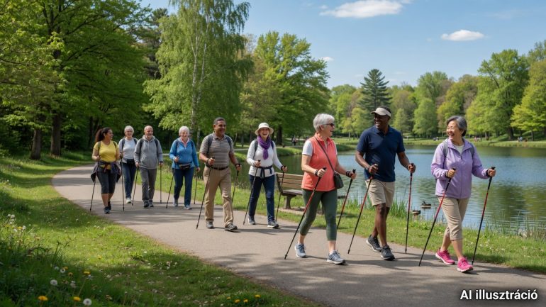Nordic walking a civilizációs népbetegségek megelőzésében