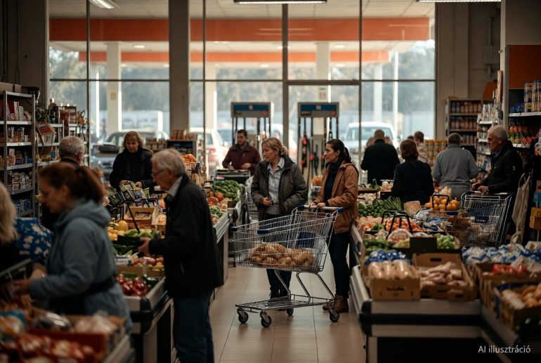 Áprilisi kiskereskedelmi adatok visszafogottabb ütemet hoztak