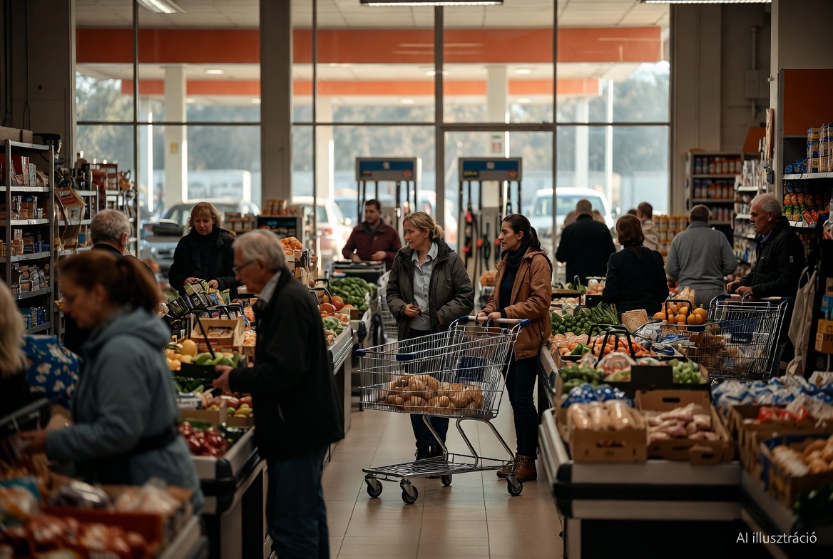 Áprilisi kiskereskedelmi adatok visszafogottabb ütemet hoztak