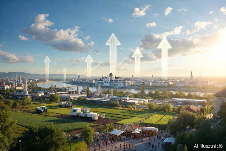 Gdp növekedés pozitív jeleket mutat a magyar gazdaságban