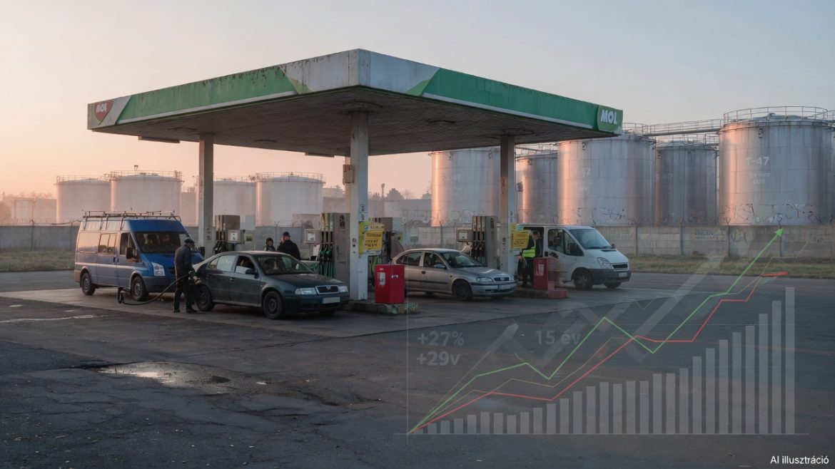 Védett üzemanyagárak hosszú távú terhei a magyar autósokra
